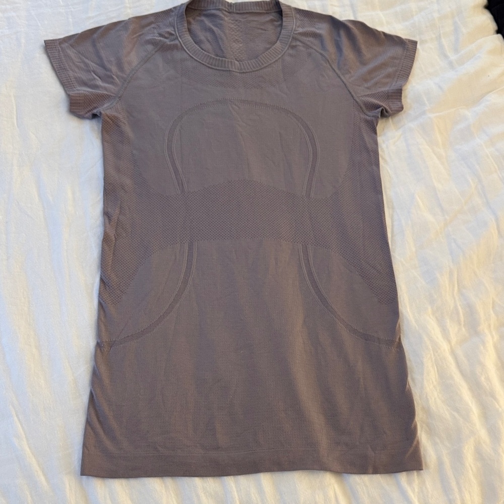 Lululemon swiftly short sleeve top purple 6